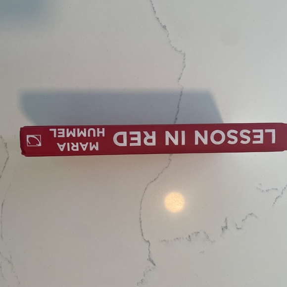 Lesson in Red | Hardcover Literary Thriller by Maria Hummel - Picture 5 of 7